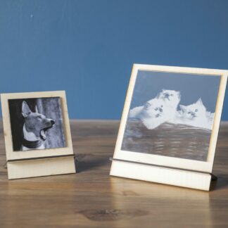 MAPHOTOSURBOIS - GRAVURE PHOTO SUR BOIS-cadre personnalisable bois